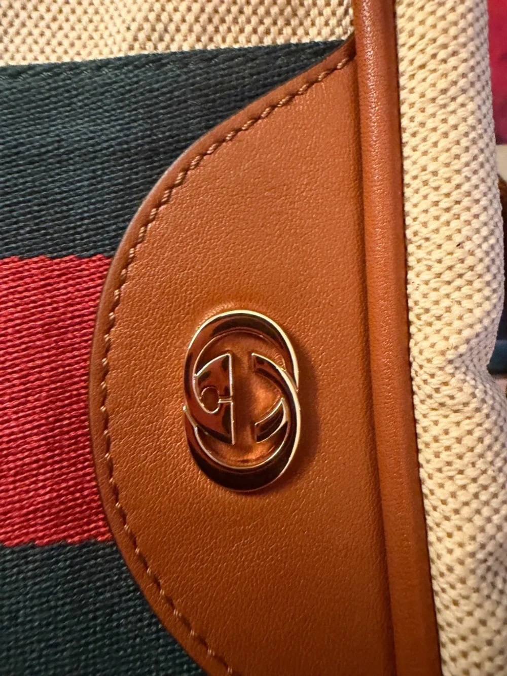 classic Gucci Vintage Web backpack